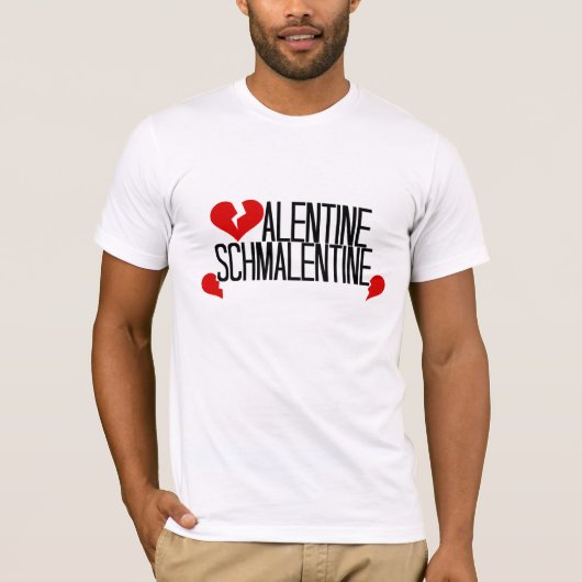 Anti-Valentine T-shirt (Voorkant)