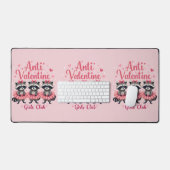 Anti Valentine's Day Funny Raccoon Cute Kawaii (Clavier et souris)