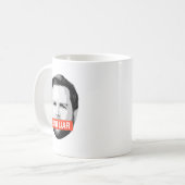 Anti Vance - Leugenaar Koffiemok (Voorkant links)