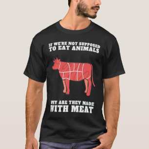 Anti Vegan Carnivore Vleeseter Keto Dieet  1 T-shirt