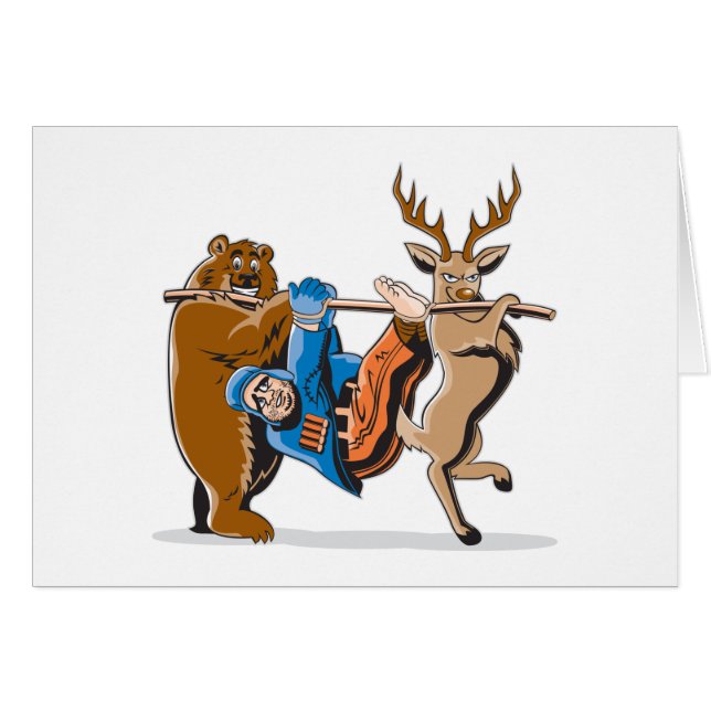 Anti vengeance d'animal de chasse (Devant horizontal)