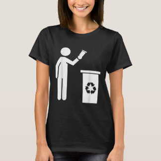 Anti-vervuiling Geen milieu Milieubescherming T-shirt