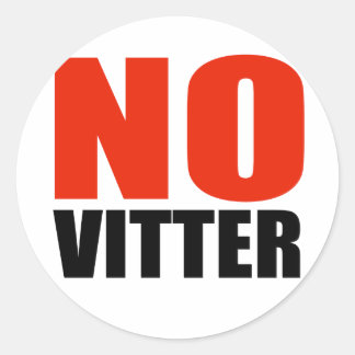 ANTI-VITTER RONDE STICKER