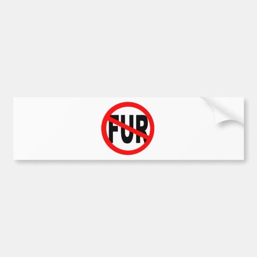 Anti-vormgeving Bumpersticker (Voorkant)