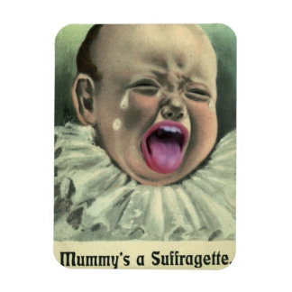 Anti-vrouw rechten koelkast magneet