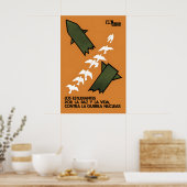 Anti-war Poster Students against nuclear war (in (Cuisine)