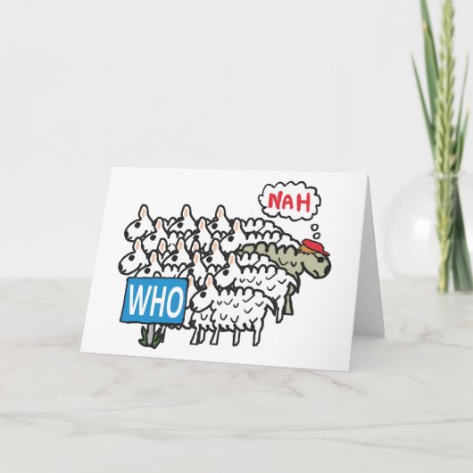 Anti-WHO Kaart (Voorkant)