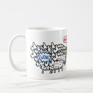 Anti-Woke Sheep Koffiemok