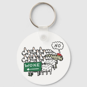 Anti Woke Sleutelhanger