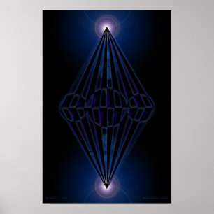 Anti-zwaartekrachtbivector Poster