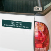 antibehoudings bumpersticker (Op Truck)