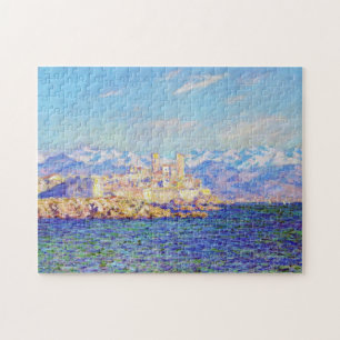 Antiben, 's middags effect, 1888 Claude Monet cool Legpuzzel