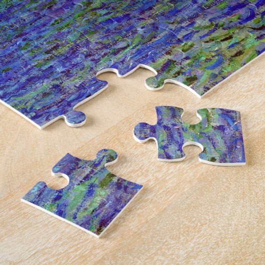 Antibes Aftermiddageffect Claude Monet vibrerend z Legpuzzel (Zijkant)