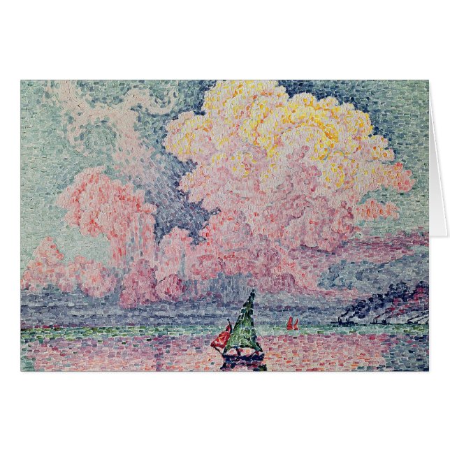 Antibes, Cloud rose, 1916 (Devant horizontal)