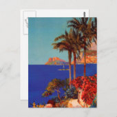  Antibes Cote d'Azur Landscape Briefkaart (Voorkant / Achterkant)