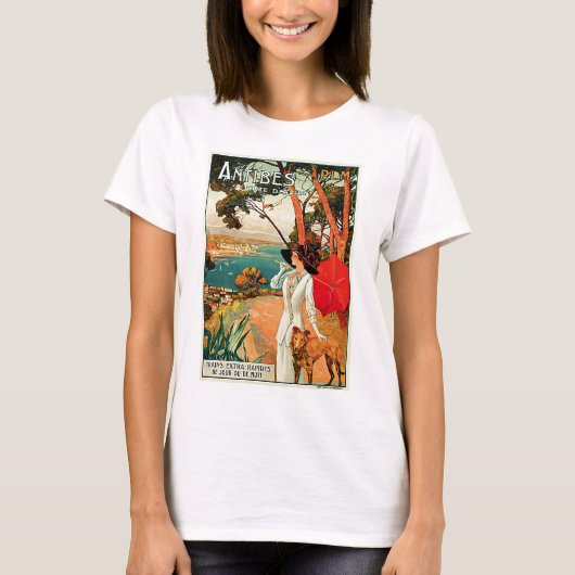 Antibes Cote D'Azur T-shirt (Voorkant)