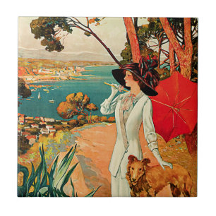 Antibes ~ Cote D'Azur Tegeltje