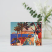  Antibes Cote d'Azur Travel Briefkaart (Staand voorkant)