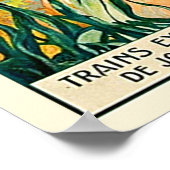 Antibes Cote d'Azur Travel Poster (Hoek)