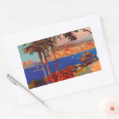 antibes Cote D'Azur Travel Rechthoekige Sticker (Envelop)