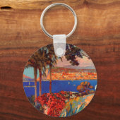  antibes Cote D'Azur Travel Sleutelhanger (Voorkant)