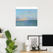 Antibes, Effet après-midi (1888) Poster (Bureau à domicile)