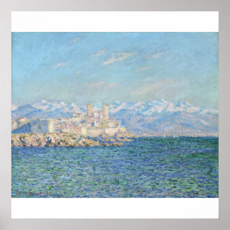 Antibes, Effet après-midi (1888) Poster
