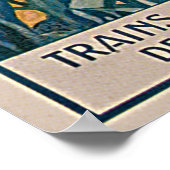 Antibes, France Poster Vintage voyage (Coin)