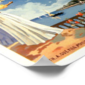 Antibes France vintage Poster (Hoek)