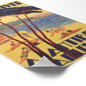 Antibes France Vintage Travel Poster (Hoek)