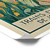 Antibes Frankrijk reizen en Poster (Hoek)