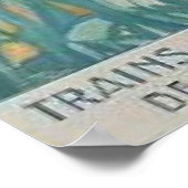 Antibes Frans reisbureau Poster (Hoek)