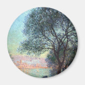 Antibes in de ochtend door Claude Monet Magneet (Voorkant)