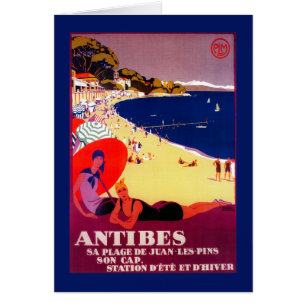 Antibes Poster Vintage Europe