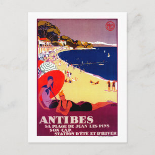 Antibes PosterEurope Briefkaart