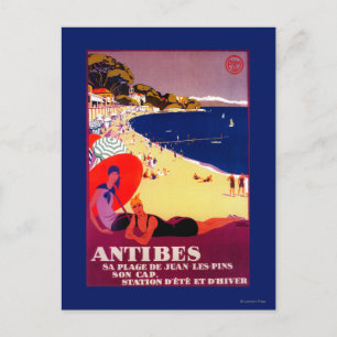 Antibes  PosterEurope Briefkaart