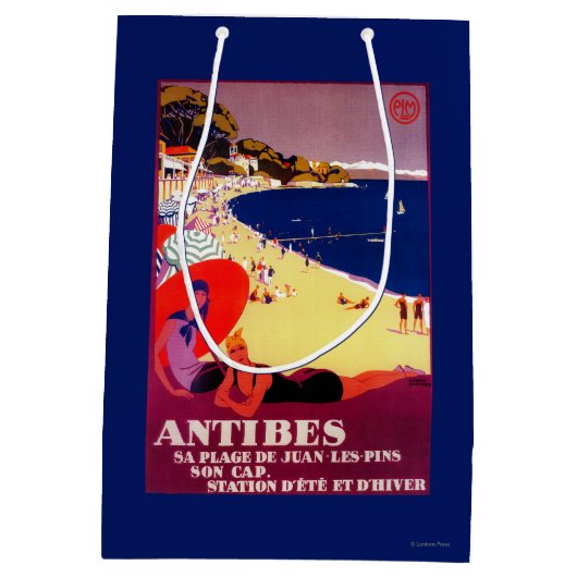 Antibes  PosterEurope Medium Cadeauzakje (Achterkant)