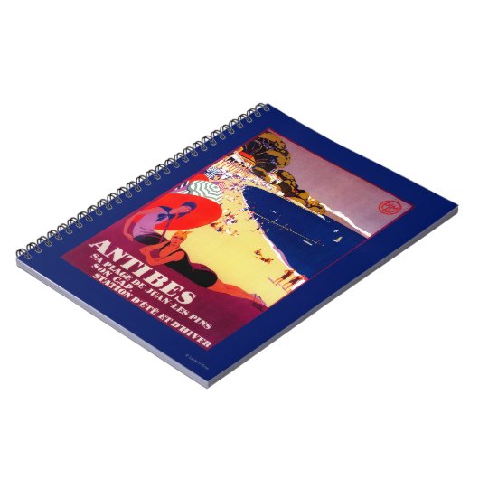 Antibes  PosterEurope Notitieboek (Linkerzijde)