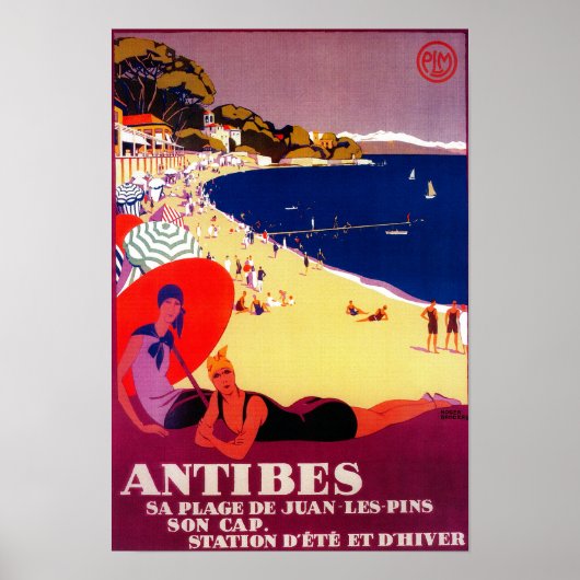 Antibes PosterEurope Poster (Voorkant)