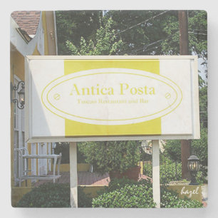 Antica Posta, Antica Posta Buckhead, Antica Posta Stenen Onderzetter