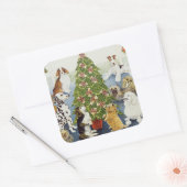 Anticipatie Vierkante Sticker (Envelop)