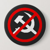 Anticommunistische Button (Voorkant)