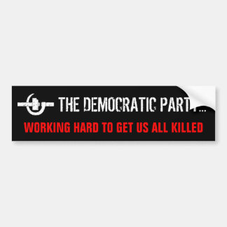 ANTIDEMOCRATISCHE PARTIJ 1 BUMPERSTICKER