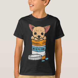 Antidepressivant Chihuahua Cute Chiwawa Hondenlief T-shirt
