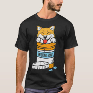 Antidepressivum Shiba Inu Akita Japanse Dog Doge T-shirt