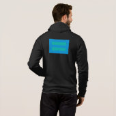 Antidiscriminatie Hoodie Front Zip (Achterkant volledig)