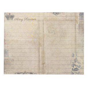  Antiek Aangepast Journal Lined Notitieblok