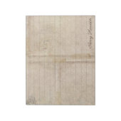 Antiek Aangepaste Naam van dagboek Notitieblok (Gedraaid)