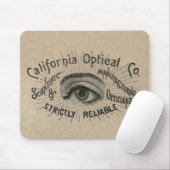 Antiek Adverteren optisch Muismat (Met muis)