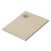 Antiek Adverteren optisch Notitieblok (Gedraaid)